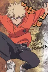 【中古】ポストカード 爆豪勝己 ポストカード 「僕のヒーローアカデミア THE MOVIE ユアネクスト Blu-ray＆DVD発売記念フェア」 対象商品購入特典