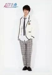 【中古】生写真(男性) 超特急/タカシ(松尾太陽)/全身・衣装白・黒・制服・両手ポケット・背景白/FC会員通販限定 生写真 第54弾