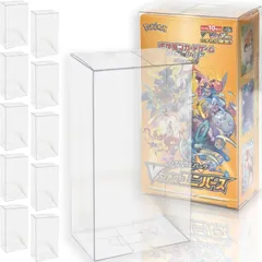 EYESRAIL Boxx Guardian ポケモンカード用 BOX ローダー UVカット 国内製造 コレクション 透明 保管ケース (スリムハーフBOX, 【10個】Hard) [スリムハーフBOX] [【10個】Hard]