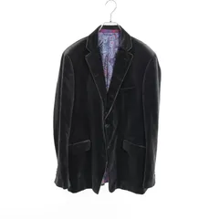 お値下げしました✨etroメンズジャガードテーラードジャケット 未使用級/6XL ETRO テーラードジャケット 裏地ペイズリー 表地
