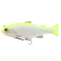JACKALL ジャッカル VIVIDUS ヴィヴィダス SWIM BAIT スイムベイト 145mm 51g Floating フローティング 高浮力ボディ サイドフックアイ リッジテール スーパーソフトマテリアル ルアー バス釣り チャートバックパール