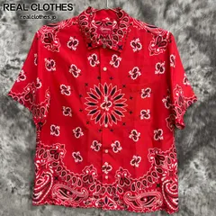Supreme バンダナ柄 ポーチ 赤 Supreme シュプリーム 21SS Small Box Tee Red Bandana スモール