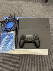 ☆通電確認済み　PlayStation4 CUH-1200A 本体 ブラック コントローラー、ケーブルセット【ゲーム機本体】