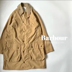 希少　ほぼ新品　00s　36　 バブアー 　 ボーダー 　ネイビー 549dfc377849bafdd3dd729c908c95