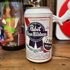 【★アメリカ直輸入★】PABST BLUE RIBBON BEER CAN 2P SOCKS【パブスト ビール ソックス】