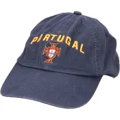 古着 00年代 ナイキ NIKE TEAM ポルトガル代表 ベースボールキャップ 6パネルキャップ フリーサイズ相当/gaa006039