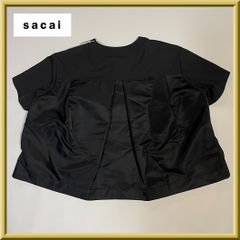 渡辺 満里奈”《25年 試着程度の美品》☆sacai サカイ☆カットソー 黒