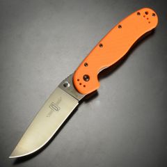GERBER フォールディングナイフ 154CM オレンジハンドル ナイフ - メルカリ