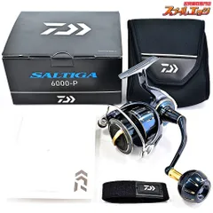 SALTIGA 6000 GT スピニングリール シルバー/ブルー ダイワ(Daiwa) ソルティガZ 6000GT 00058942｜アウトドア用品
