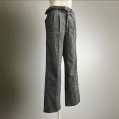 イタリア製 ヴィンテージ ヨーロッパ コーデュロイパンツ スラックス ベルト付