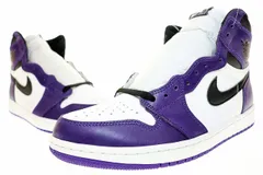 ナイキ NIKE AIR JORDAN 1 RETRO HIGH OG COURT PURPLE 2020 28.5cm 555088-500 AJ1 エア ジョーダン I レトロ ハイ コート パープル 【ブランド古着ベクトル】【中古】▲■250527