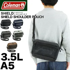 新品 コールマン ショルダーバッグ レディース 斜めがけ Coleman SHIELD シールド SHIELD SHOULDER POUCH ミニショルダーバッグ メンズ 撥水 斜め掛けバッグ A5 シールドショルダーポーチ ブランド 旅行 アウトドア フェス