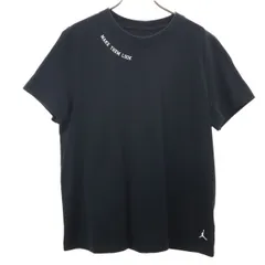 AIR JORDAN エアジョーダン 半袖 Tシャツ XXL ブラック NIKE ナイキ レディース 古着