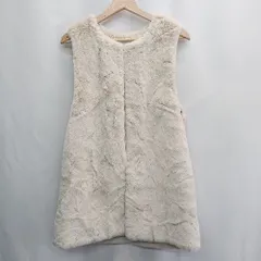 ◇ ⊇ Discoat ディスコート ベスト サイズF ベージュ レディース E  【1503060008836】