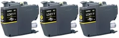 ブラザー工業 LC411Y 純正 インクカートリッジ（ イエロー ）3本セット