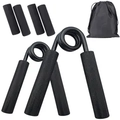 【特価セール】db-gym ハンドグリップ セット ブラック 45kg～158kg 2本/3本セット 握力強化 トレーニング ハンドグリッパー 収納袋付き