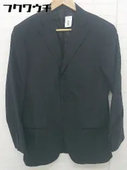◇ intimageインティメージ ネーム刺繍あり ストライプ テーラード ジャケット サイズ92A5 ブラック メンズ 【中古】 【1105170005257】のサムネイル