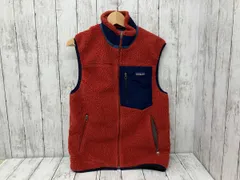 patagonia／ボアベスト／レッド／ボア／クラシックレトロX／Sサイズ