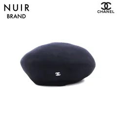 CHANEL シャネル ハンチング・ベレー帽 紺 S 4100124N0027 CHANEL シャネル ハンチング・ベレー帽 紺 S 4100124N0027