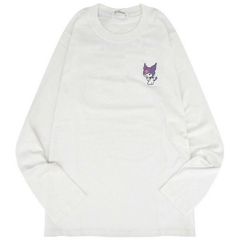 クロミ Tシャツ 長袖 ロンT サンリオ キャラクターズ プリント メンズ レディース ku1243-32-A