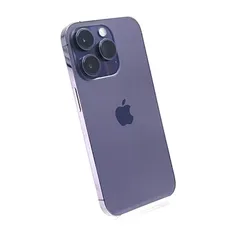 【全額返金保証】【最速発送】Apple iPhone 14 Pro 128GB ディープパープル 美品 動作確認済 84%