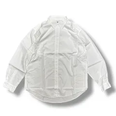参考上代34100円 未使用品 ISSUETHINGS WHITE L/S SHIRT ホワイトロングスリーブシャツ 長袖シャツ ドレスシャツ ワイシャツ イシューシングス 24a/53-c-01 ホワイトのサムネイル