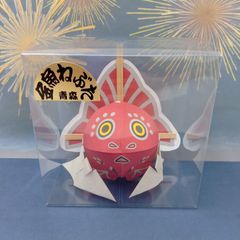 【  青森 金魚ねぶた 】 赤 クリアケース 入り / ご当地 グッズ プレゼント にも