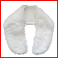 【即発送】和装 女性着物用 レディース 新年用 ファーストール 振袖用 結婚式 ショール 晴れ着 フェイクファー フォックス [Muzhilun] エコファー