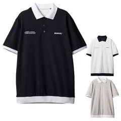 BANDEL - coco 中古 バンデル BANDEL レディース 半袖ポロシャツ 2(S) 白×グレー ストレッチ 中古 レディース バンデル BANDEL 半袖ポロシャツ 2(S) 白