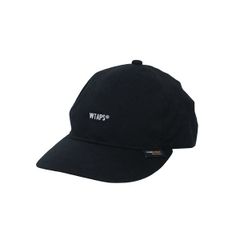 WTAPS ダブルタップス 25SS T-6M 04/CAP/NYCO.TWILL.CORDURA 251HCDT-HT04 ミッドクラウン 6パネル ボール キャップ コットン ナイロン ツイル コーデュラ ブラック 帽子 黒 augk