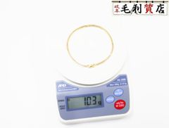 K18 キヘイ 喜平 アンクレット 8面トリプル 10.3ｇ 8メントリプル 18金 イエローゴールド 750 YG 【中古】 ジュエリー