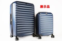 DELSEY スーツケース ヘリウムエッジ 2個セット マリンブルー デルセー 36L 101L TSAロック キャリーバッグ 展示品 R2507-021