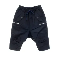 A15207 極美品 ジュンヤワタナベマン22ssストライプサルエルパンツ黒紺M A15207 極美品 ジュンヤワタナベマン22ssストライプサルエル