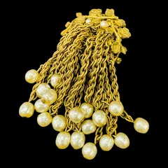 【貴重】Miriam Haskell Vintage  Pearl Brooch ミリアムハスケルのサムネイル