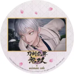 【中古】マグカップ・湯のみ 鶴丸国永(背景黒) ランダムコースター 「刀剣乱舞無双×animatecafe 第二弾」 メニュー注文特典