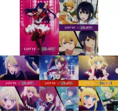 【中古】クリアファイル 全5種セット A4クリアファイル 「推しの子×LOTTE」 対象商品購入特典