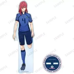 【中古】アクリルスタンド・アクリルパネル 千切豹馬(試合前の準備中ver.) 描き下ろしイラスト 特大アクリルスタンド 「ブルーロック」