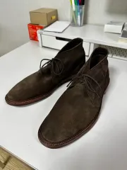 新春特別価格⭐︎Alden ブラウン スエード チャッカブーツ