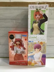 【P2-47】◇ 五等分の花嫁 フィギュア　3点　まとめセット　／　中野五月　中野四葉　中野一花