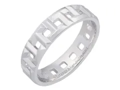 ティファニー TIFFANY&Co. Tトゥルー ワイド リング 62509244 19号 K18WG メーカー仕上済