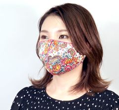 ハンドメイド！　スポーツ＆レジャーマスク　日本製　ペイズリー