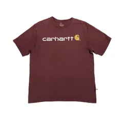 【最終値下げ SALE】Carhartt カーハート 半袖 プリントTシャツ ブラウン系 M B202507