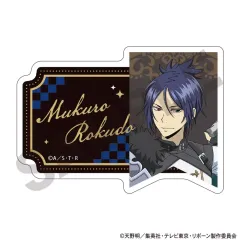 【中古】バッジ・ビンズ 六道骸(チェス) アクリルネームバッジ 「家庭教師ヒットマンREBORN!」