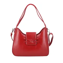 ☆ RED ☆ ルリリ2WAYショルダー ショルダーバッグ レディース 斜めがけ 小さめ ショルダーバック ハンドバッグ 斜めがけバッグ ショルダー ミニ 2way ハンドバック 2wayバッグ 160364 おしゃれ かわいい 女性 女子 通勤 通学 高校生のサムネイル
