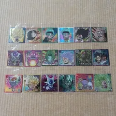 ドラゴンボール 超戦士シールウエハース超 激突の戦士たち １８枚