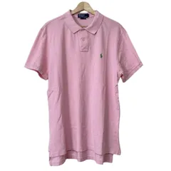 POLObyRalphLauren(ポロラルフローレン) 半袖ポロシャツ サイズXL メンズ - ピンク