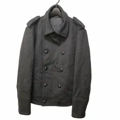 セオリー Theory ピーコート Pコート メルトンジャケット ウール 総裏地 ダークグレー系 40 約M ■GY06 0731のサムネイル