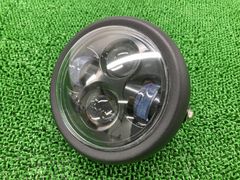LEDヘッドライト スポーツスター用／モーターステージ製 ブラック 車検