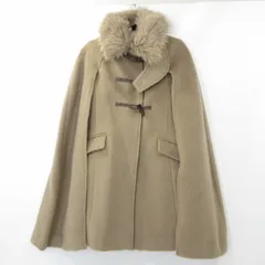 【姫路東店】 中古 eimy istoire | エイミーイストワール ダッフルコート ダッフルマントコート サイズ:F 1123500150-0 ブラウン 【109】