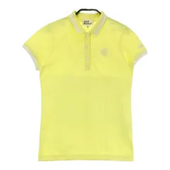 サイズ：0 JACK BUNNY ジャックバニー  半袖ポロシャツ  イエロー系 [240101319419]# ゴルフウェア レディース ストスト